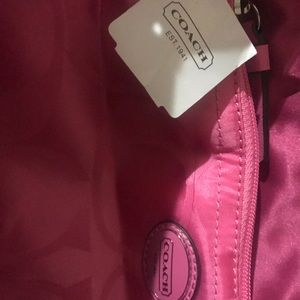 Coach overnight bag